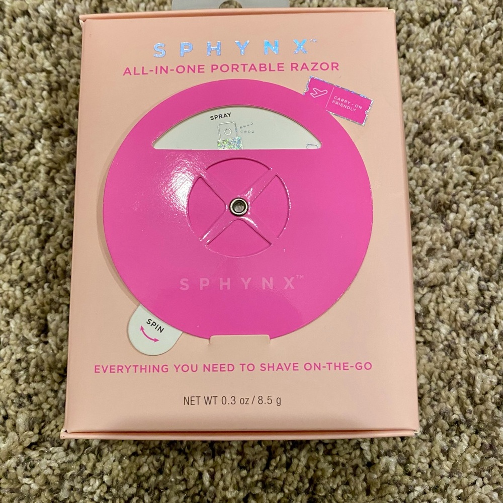 SPHYNX All-In-One Portable Razor - Pink